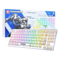 Transformers Crystal Edition 85-Key Tri-Mode Wireless Mechanical Gaming Keyboard with RGB Lighting & Gasket Mount Design (TF-CRYSTAL-85)