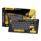 Transformers Bumblebee Edition TF-GK03 Wireless Mechanical Gaming Keyboard - RGB Backlit, Multimedia Knob & 75% Layout