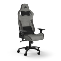 CORSAIR T3 RUSH Fabric Gaming Chair (2023) - Grey/Charcoal
