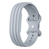 Silicone Replacement Straps for Google Fitbit Air – Light Grey