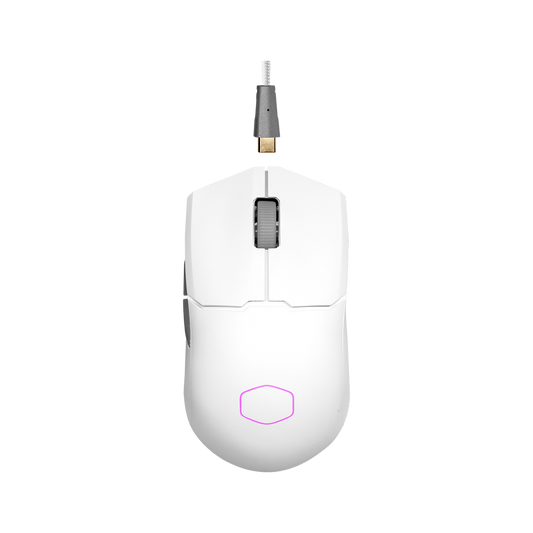 COOLER MASTER MM712 HYBRID RGB Wired Gaming Mouse - White
