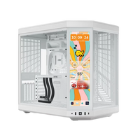 HYTE Y70 TOUCH INFINITE 14.5 Inch Integrated IPS Touchscreen ATX Case - Snow White