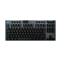 Logitech G915 TKL Tenkeyless Lightspeed Wireless RGB Mechanical Gaming Keyboard - Carbon Tactile