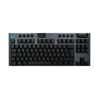 Logitech G915 TKL Tenkeyless Lightspeed Wireless RGB Mechanical Gaming Keyboard - Carbon Tactile