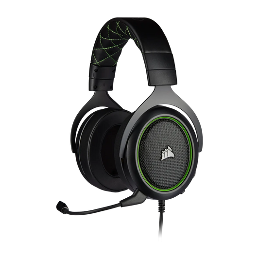 CORSAIR HS50 PRO STEREO Wired Gaming Headset - Green (EU)