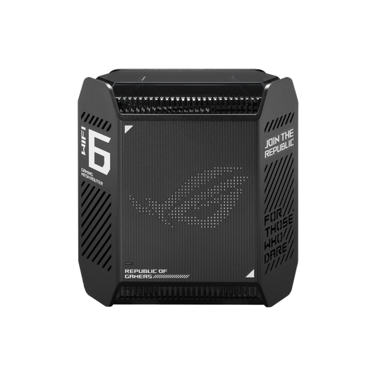 ASUS ROG Rapture GT6 Whole Home Mesh Wi-Fi 6 1-Pack System - Black