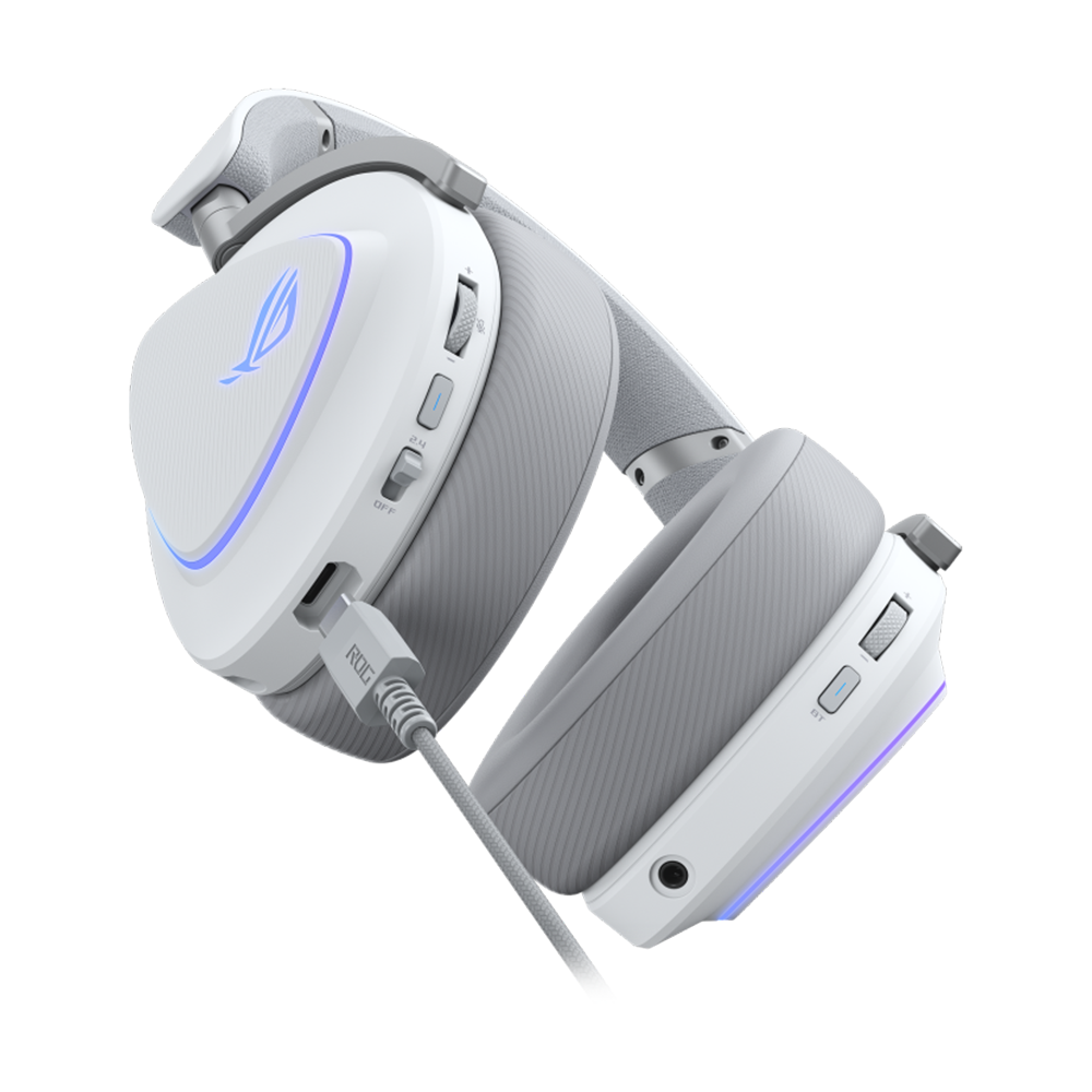 ASUS ROG DELTA II Wireless Gaming Headset - White