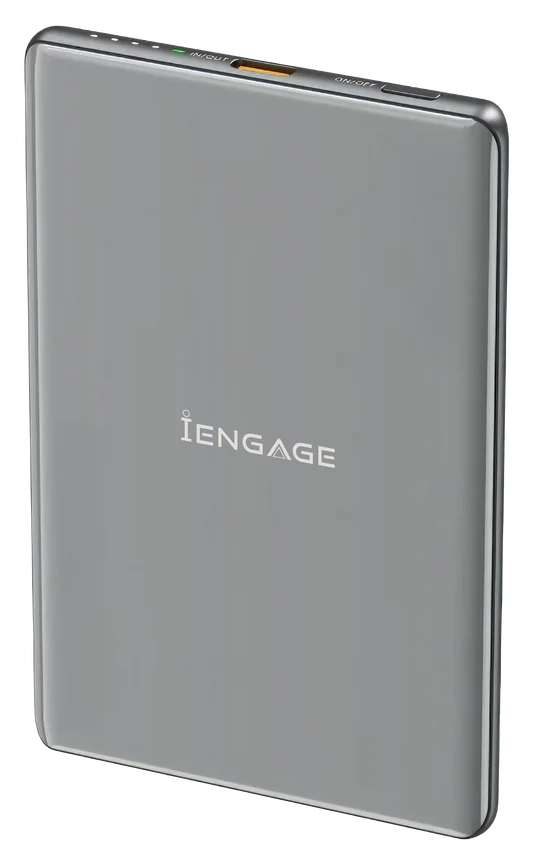 iEngage 5000mAh Wireless Charging Powerbank(15W)